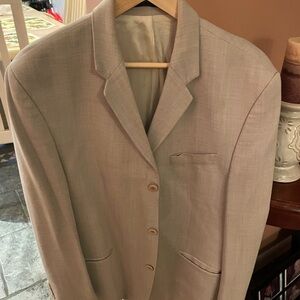 Dkny Sports Jacket 42R Beige
